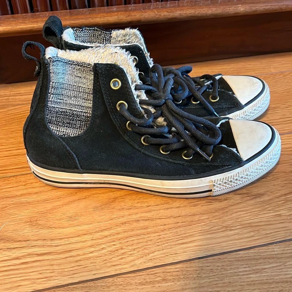 Converse All Star Hi Faux Fur Lined